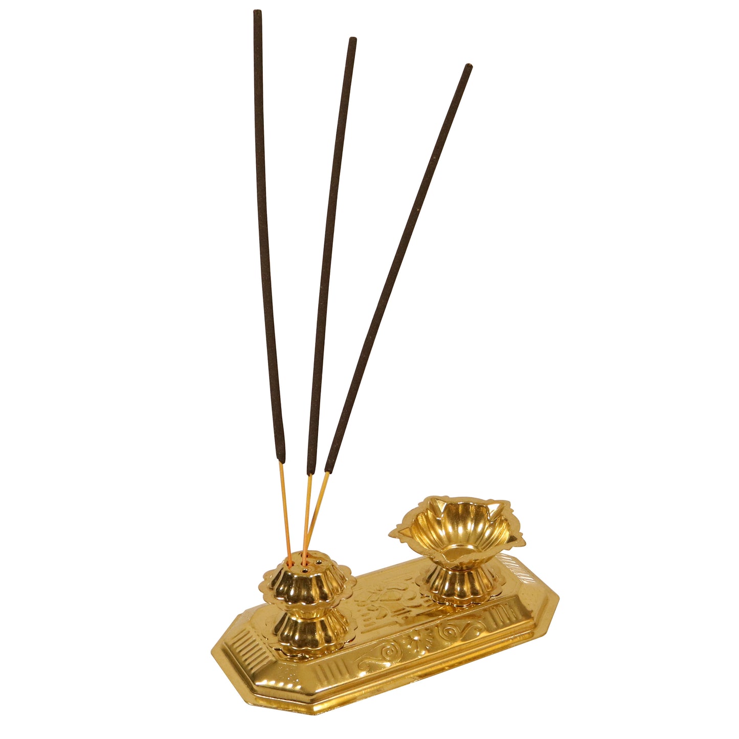 Brass 5 Deep with Agarbathi