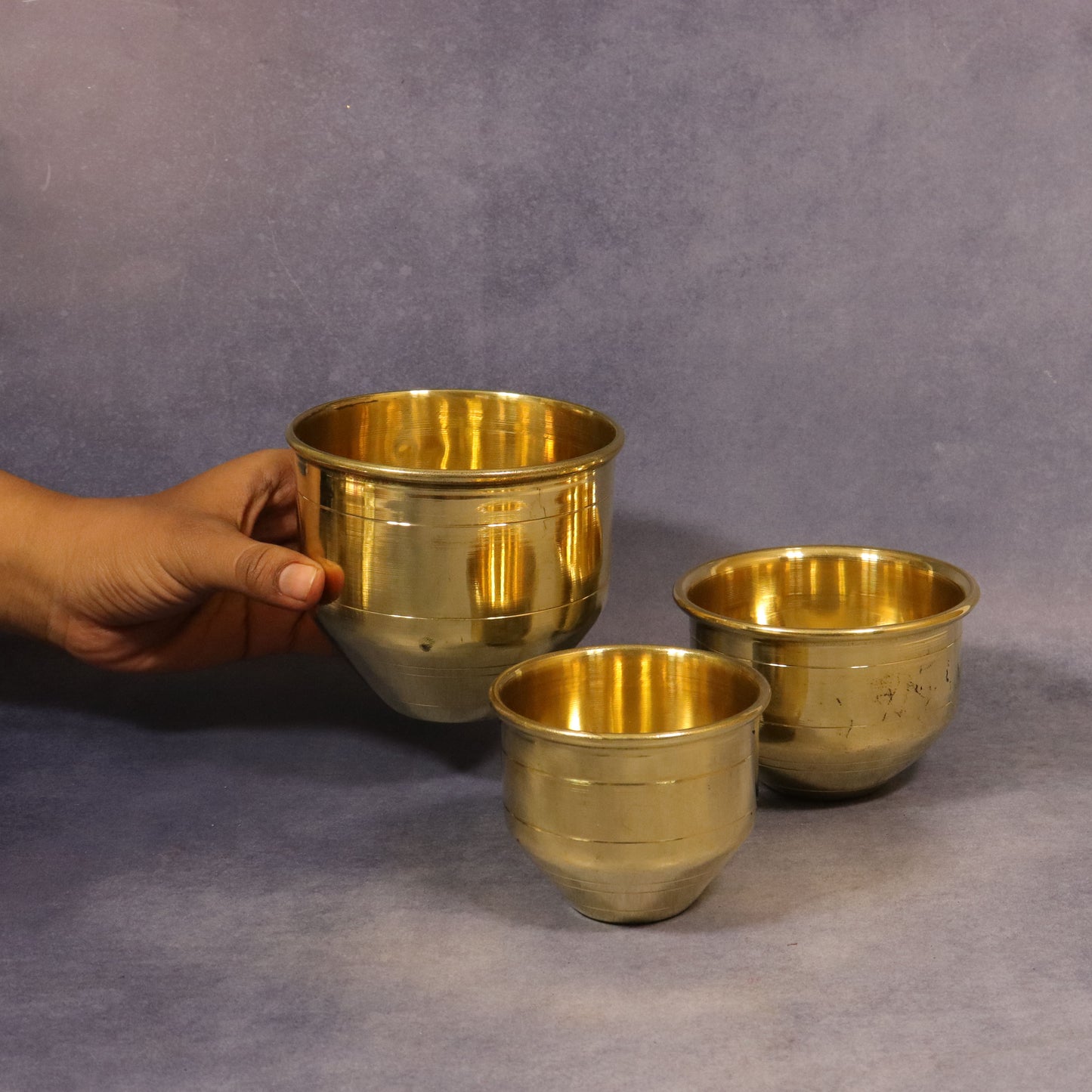 Brass Vatal Set