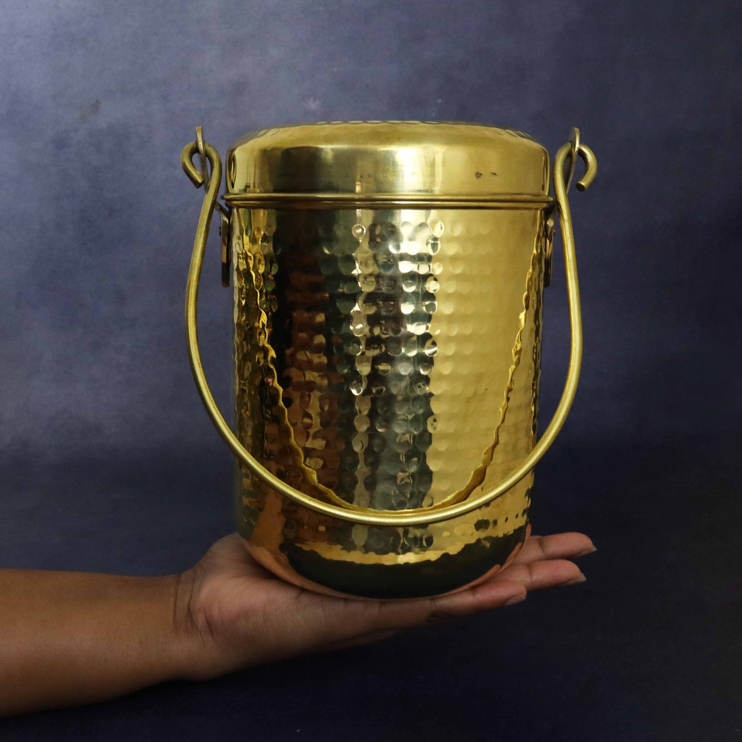 Brass Hammered Thukku