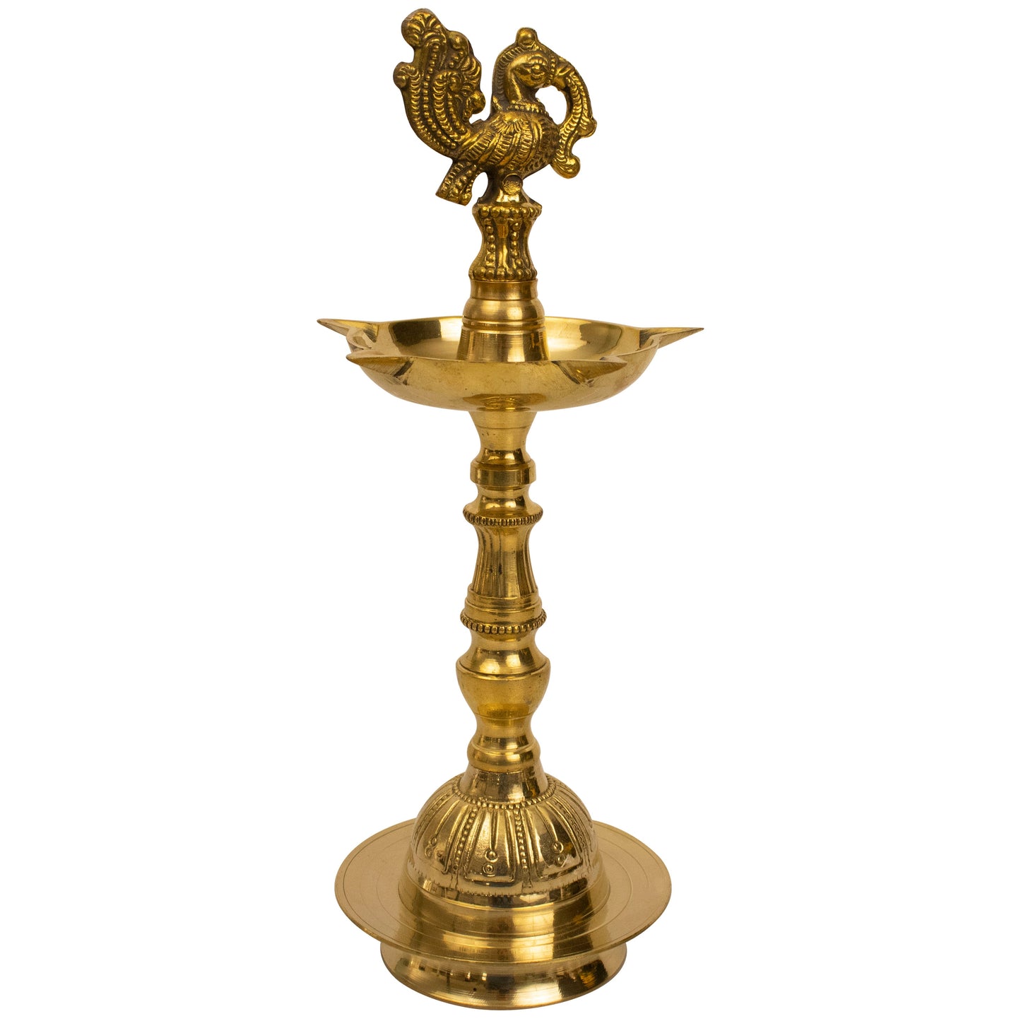 Brass KV Annam - Medium (Pital KV Anna Deepak)