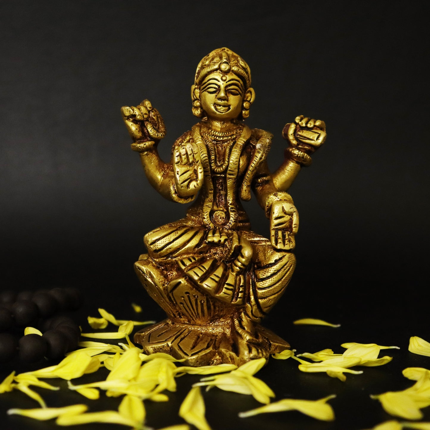Brass Bala Tripura Sundari Idol (Pital Devi Murti)