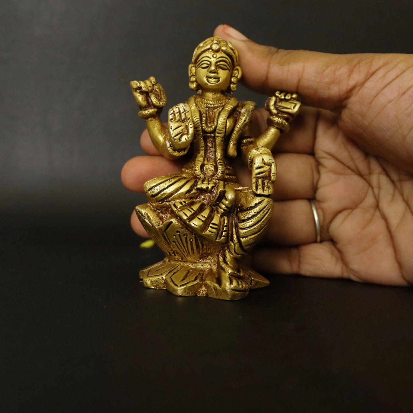 Brass Bala Tripura Sundari Idol (Pital Devi Murti)
