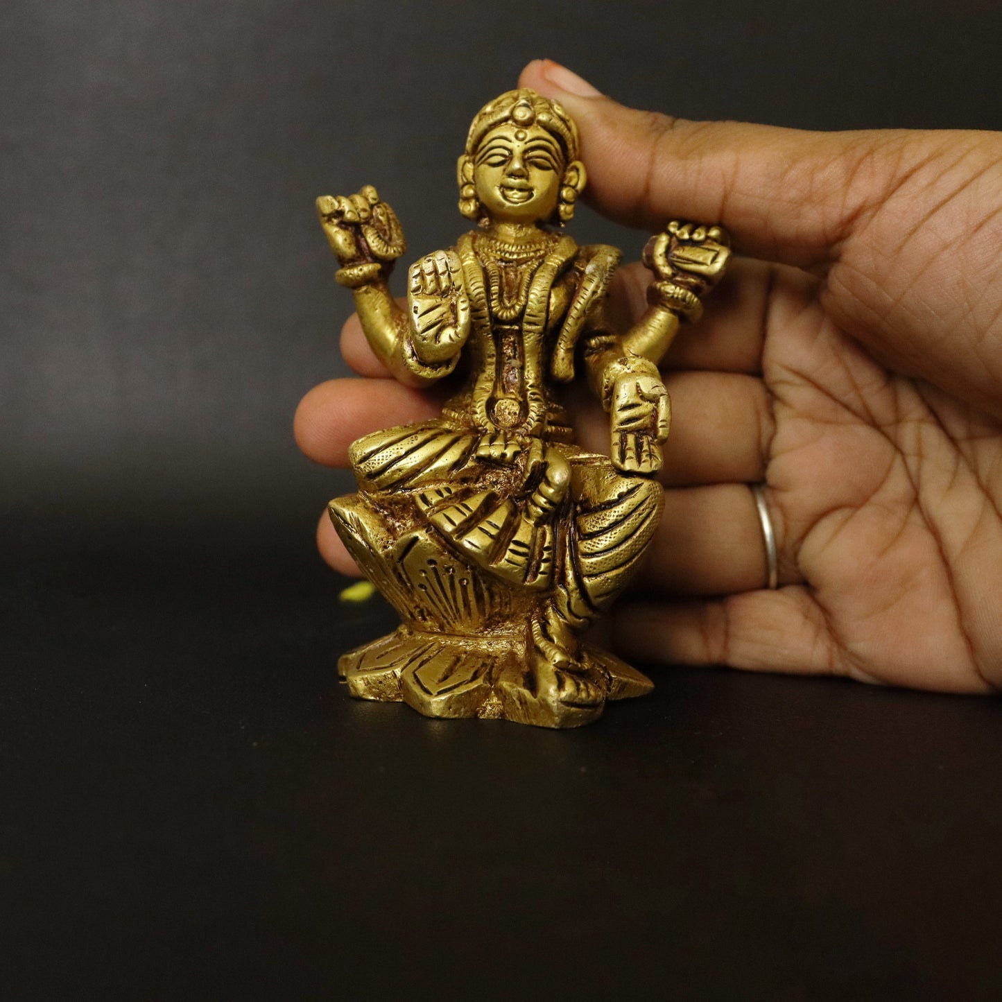 Brass Bala Tripura Sundari Idol (Pital Devi Murti)
