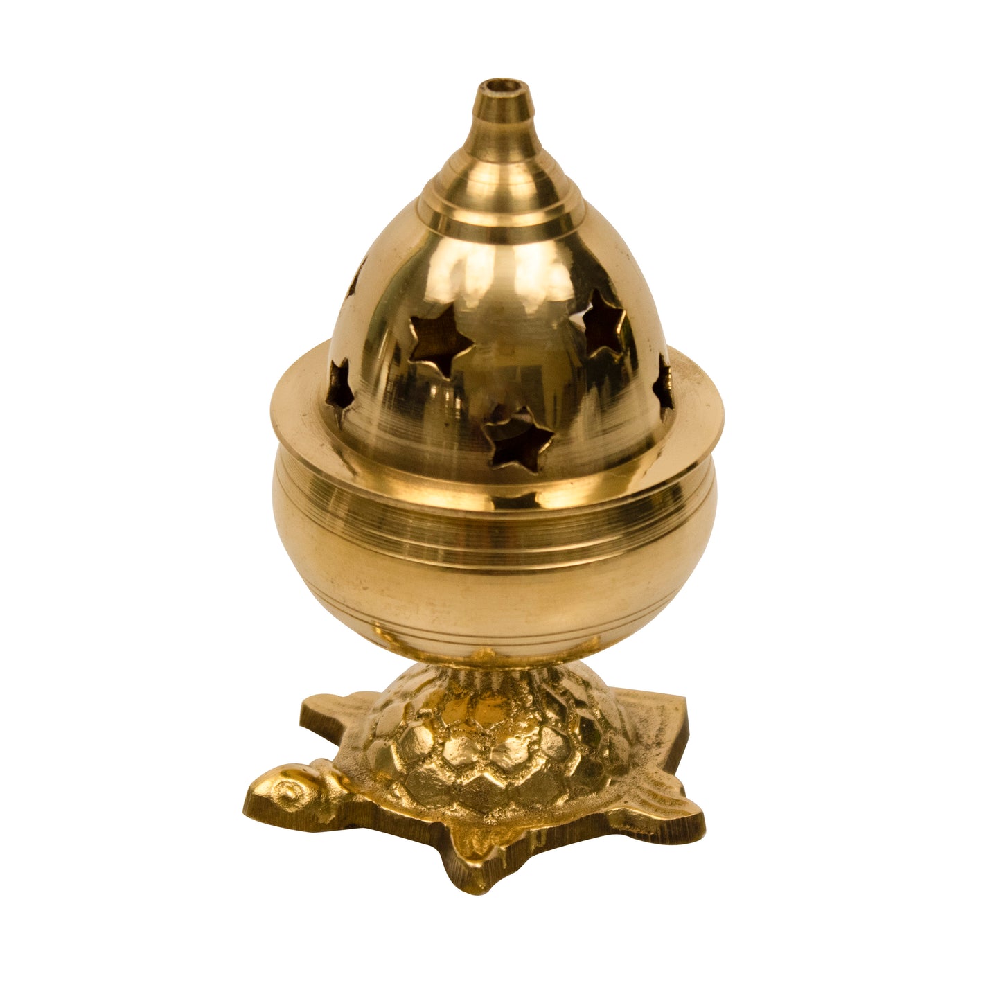 Brass Kachua Golbet Diya (Pital Kachua Gol Deepak / Tortoise Lamp)