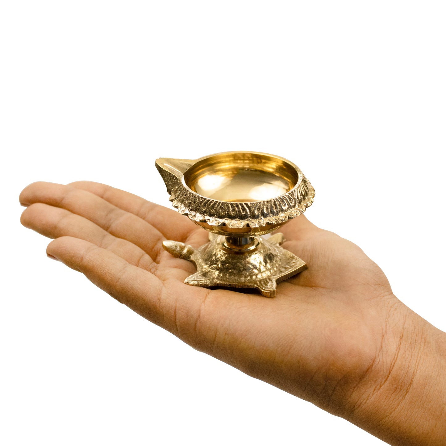 Brass Vasthu Deep - Size 0 (Pital Vastu Deepak Chota)