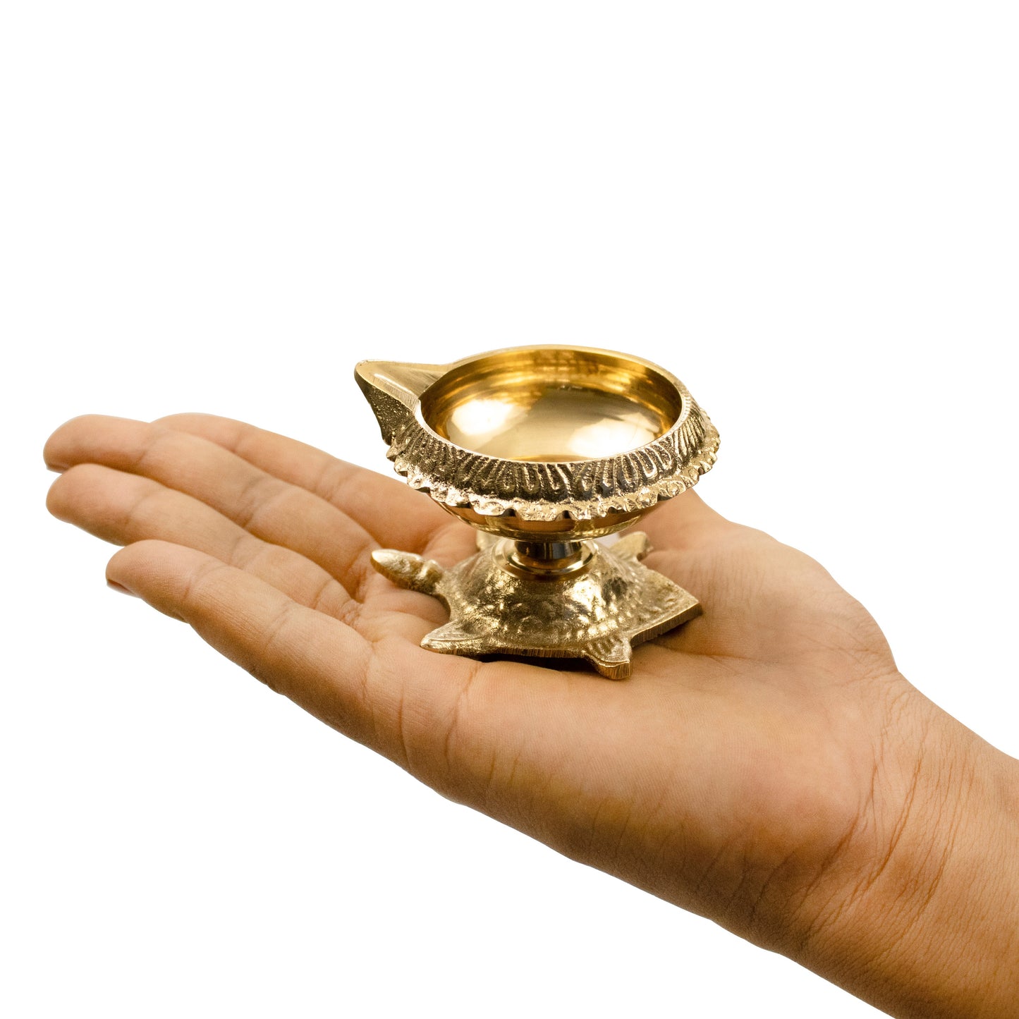 Brass Vasthu Deep - Size 0 (Pital Vastu Deepak Chota)