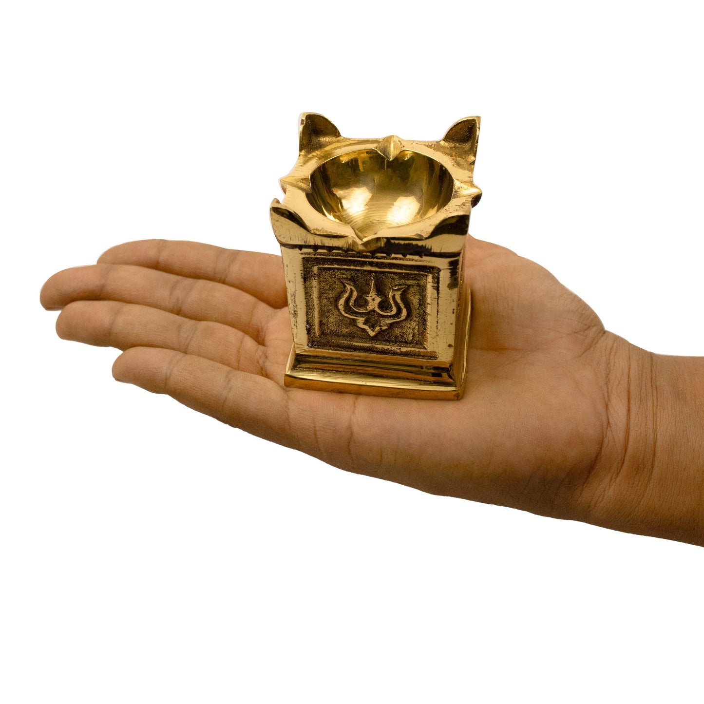 Brass Tulasi Deep Size-1 (Pital Tulsi Deepak)