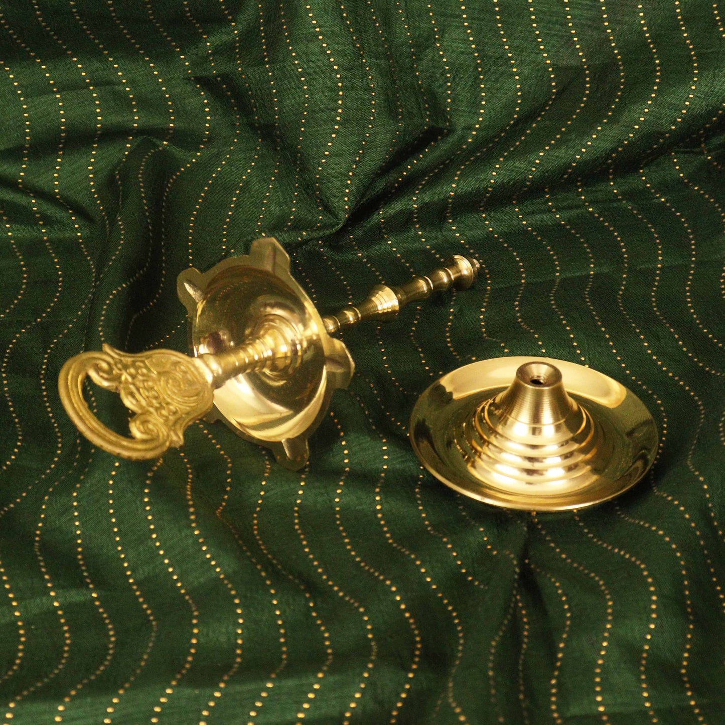 Brass OM Sakthi Kuthu Vilaku (Pital Aum Shakti Deepak)