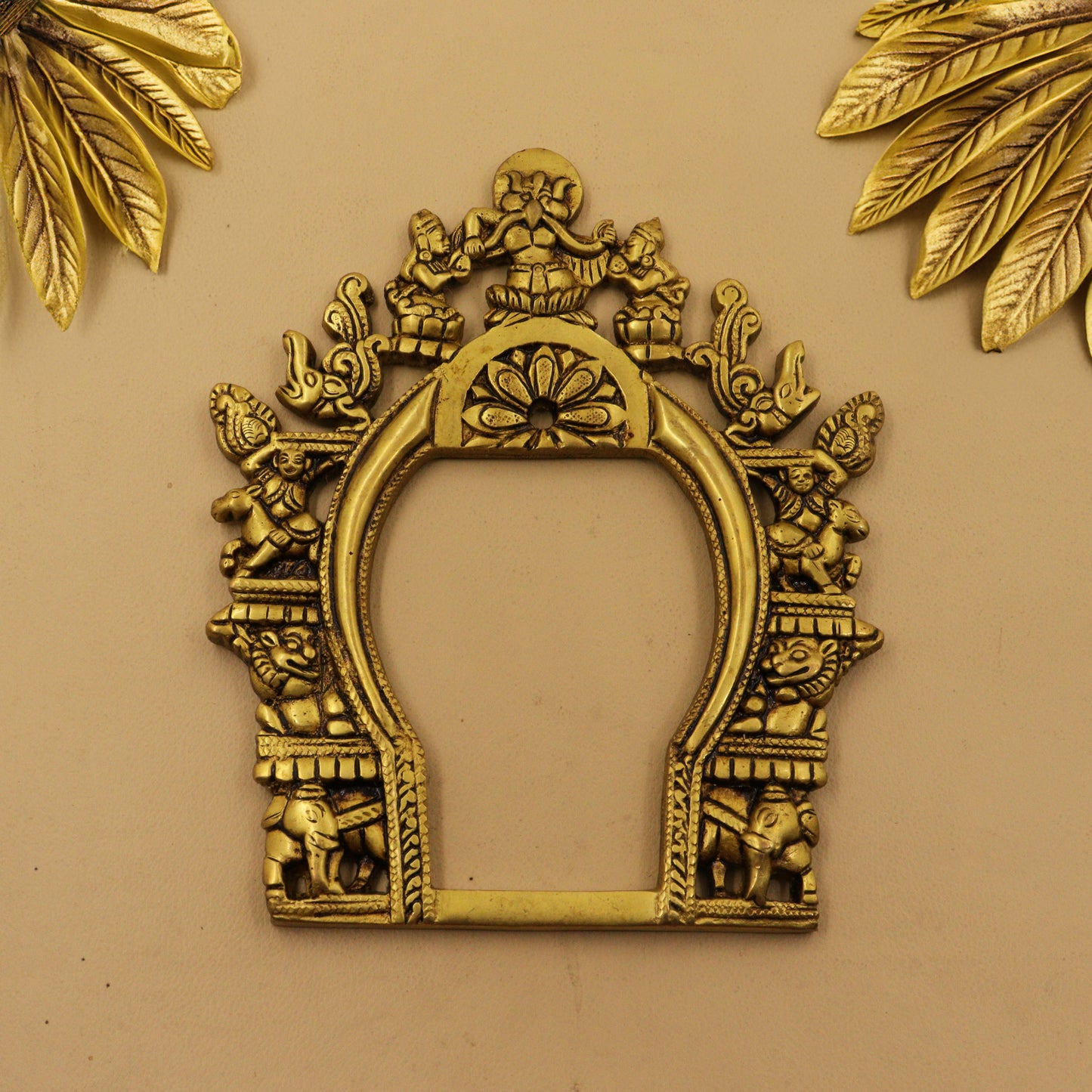 Brass Prabavalli Frame-Big (Pital Prabha Mandal Bada)