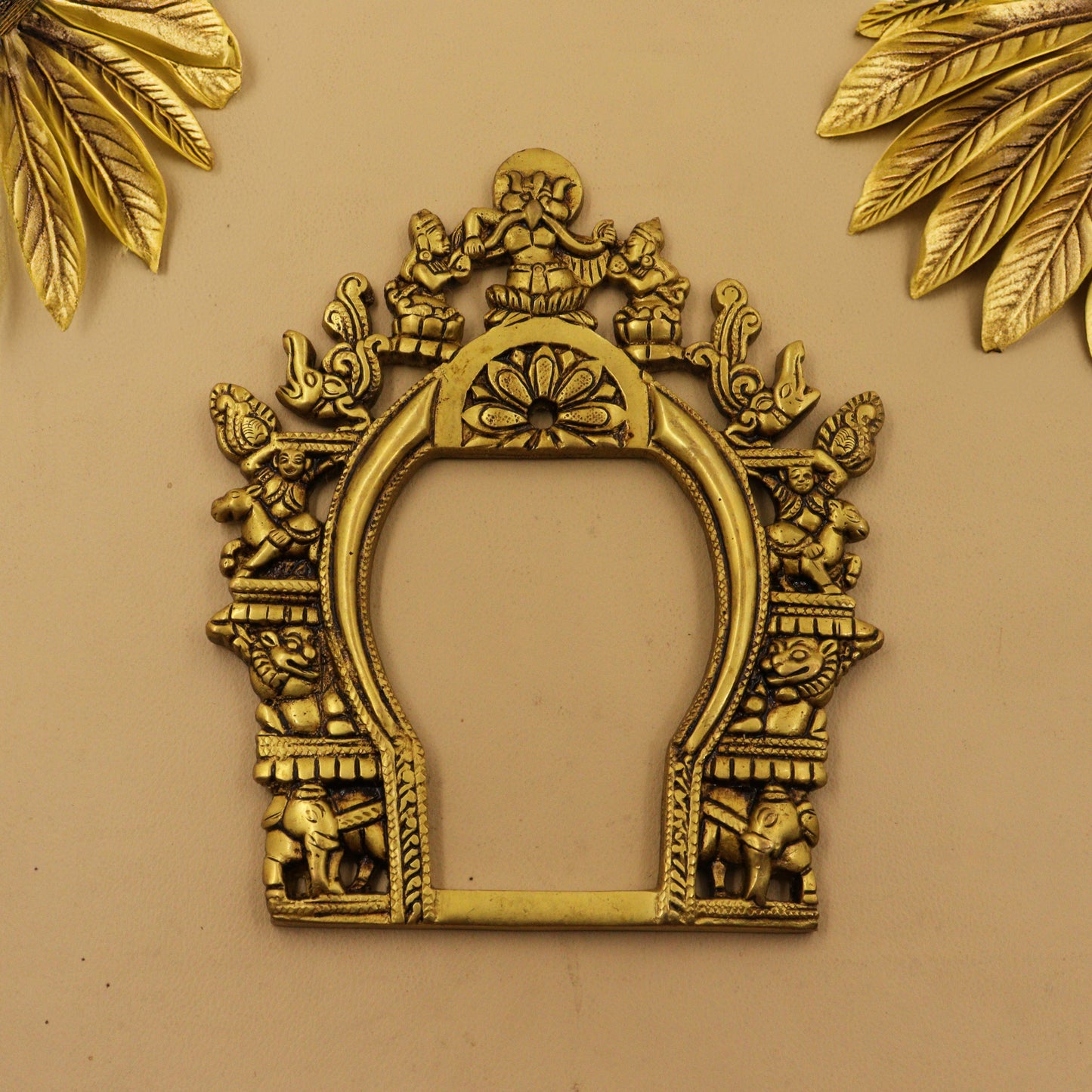 Brass Prabavalli Frame-Big (Pital Prabha Mandal Bada)