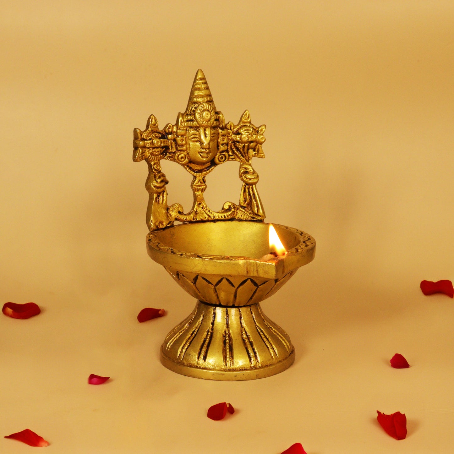 Antique tirupathi Balaji Diya-Small