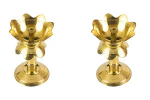 KV Lotus Brass Diya 2