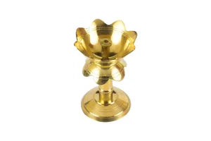 KV Lotus Brass Diya 2
