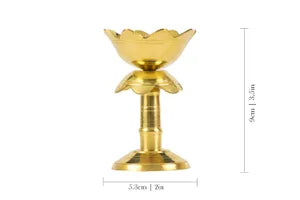 KV Lotus Brass Diya 2