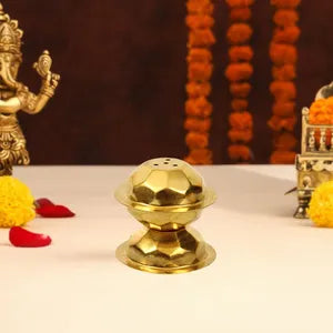 पीतल हीरा अगरबत्ती स्टैंड
