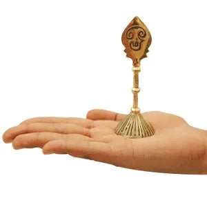 Mini Brass Muruga Vel