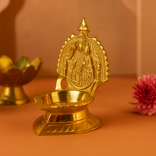 Brass Madha Vilakku (Pital Mata Deepak / Mother Lamp)
