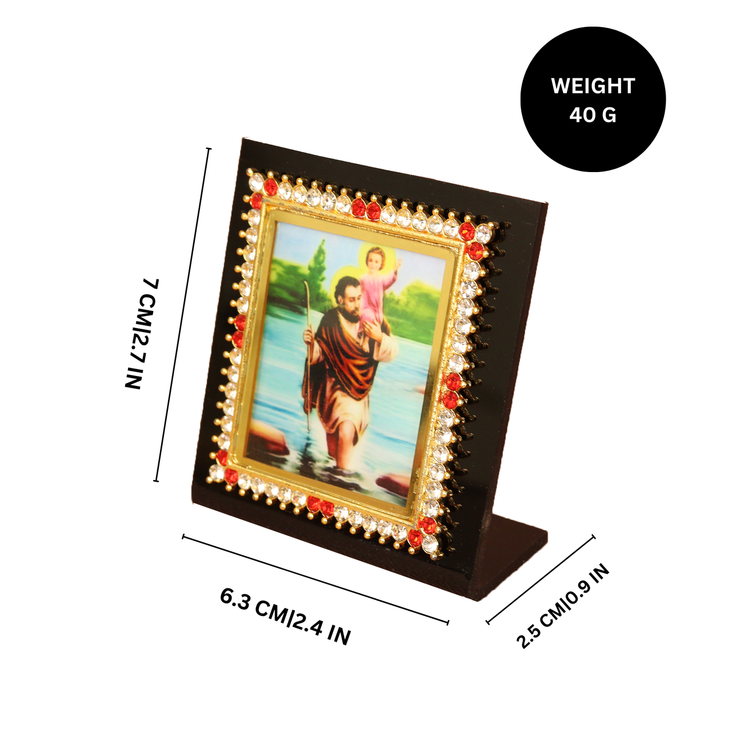Acrylic Single-Saint Christopher