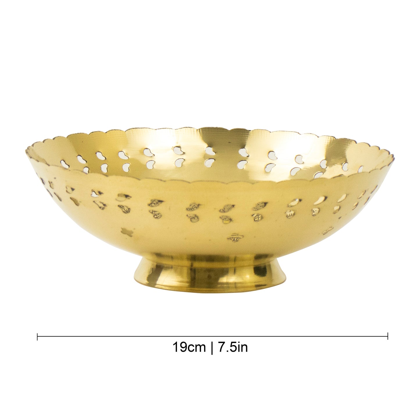 Brass Fruit Bowl