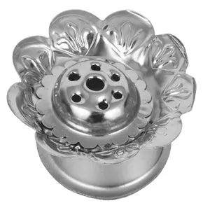 Silver Flower Agarbatti Stand