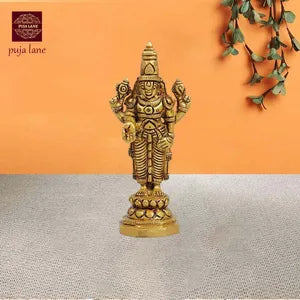 Brass Balaji Perumal Statue
