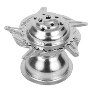 Silver Dhoop Agarbatti Stand