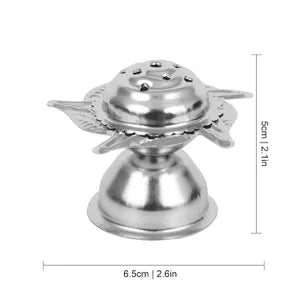 Silver Dhoop Agarbatti Stand