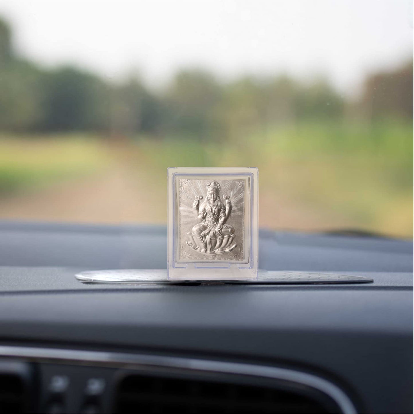 Car Dashboard Silver Lakshmi