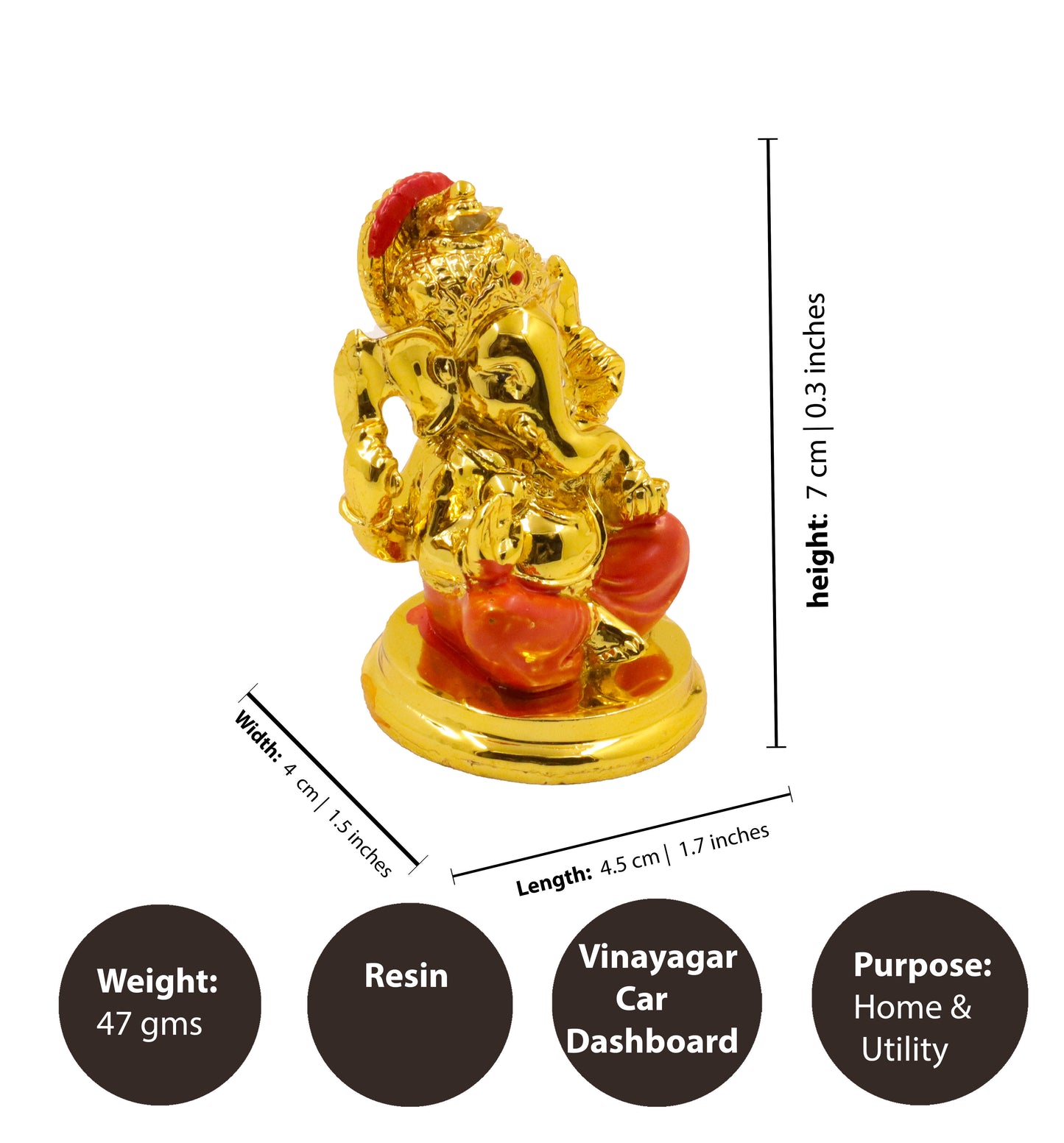 Resin Ganesha