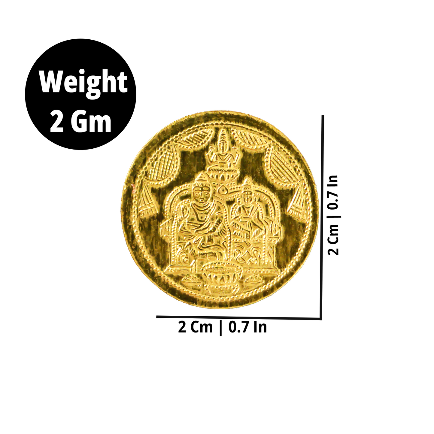 Brass Lakshmi Kubera Gold Coins