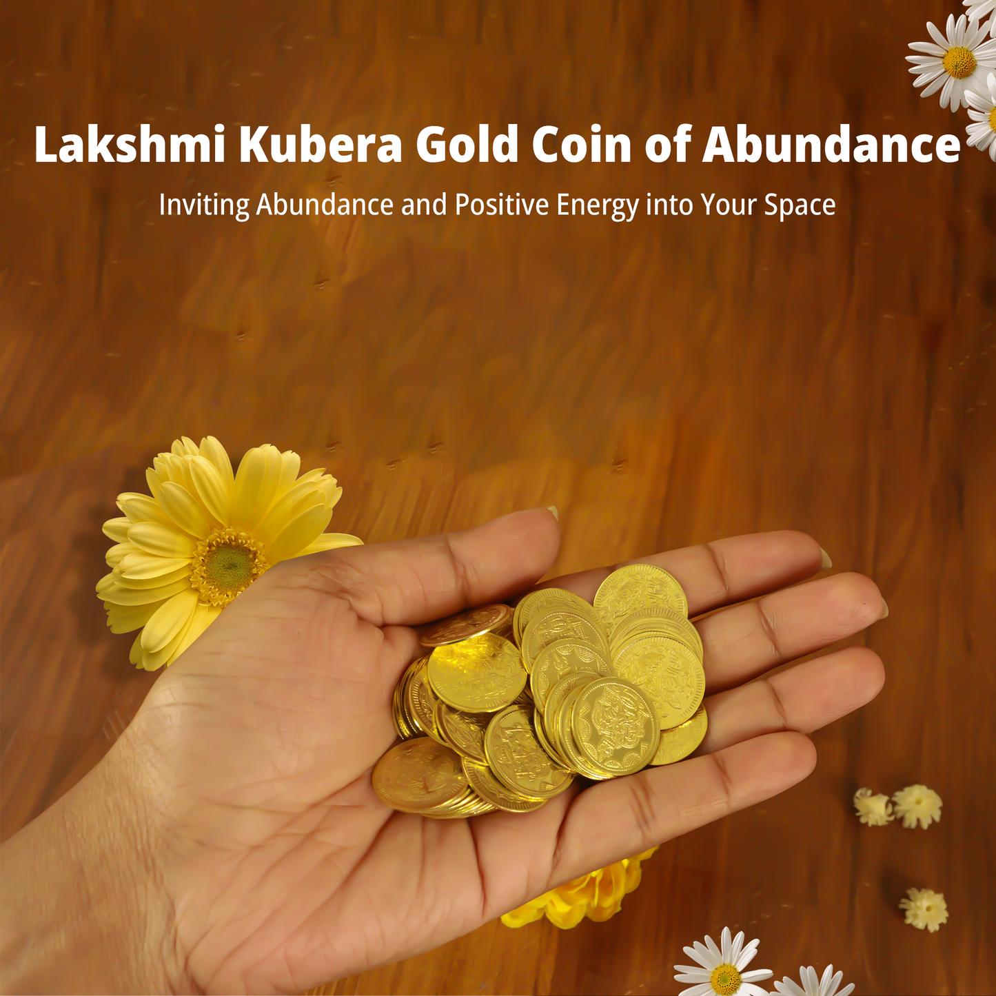 Brass Lakshmi Kubera Gold Coins