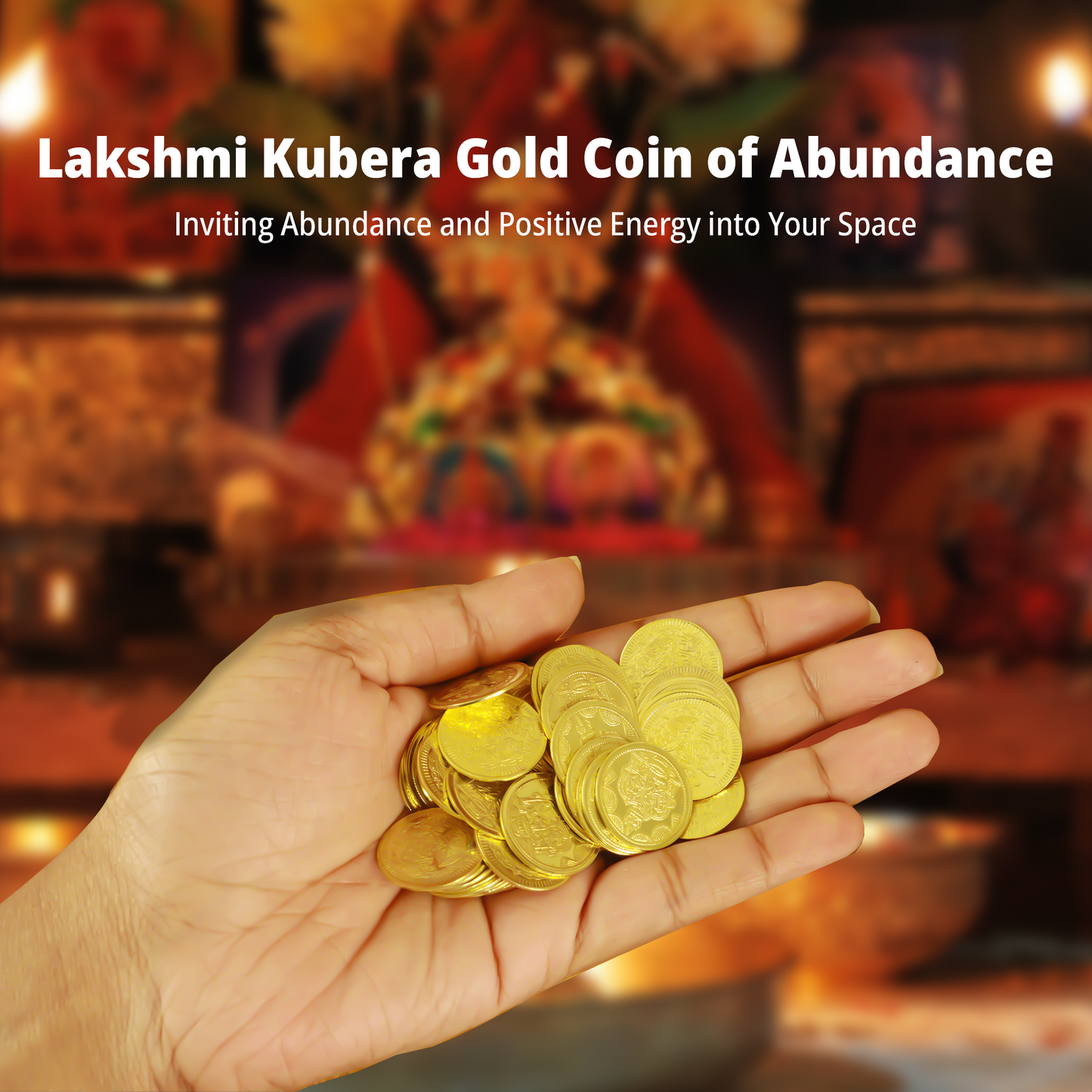 Brass Lakshmi Kubera Gold Coins