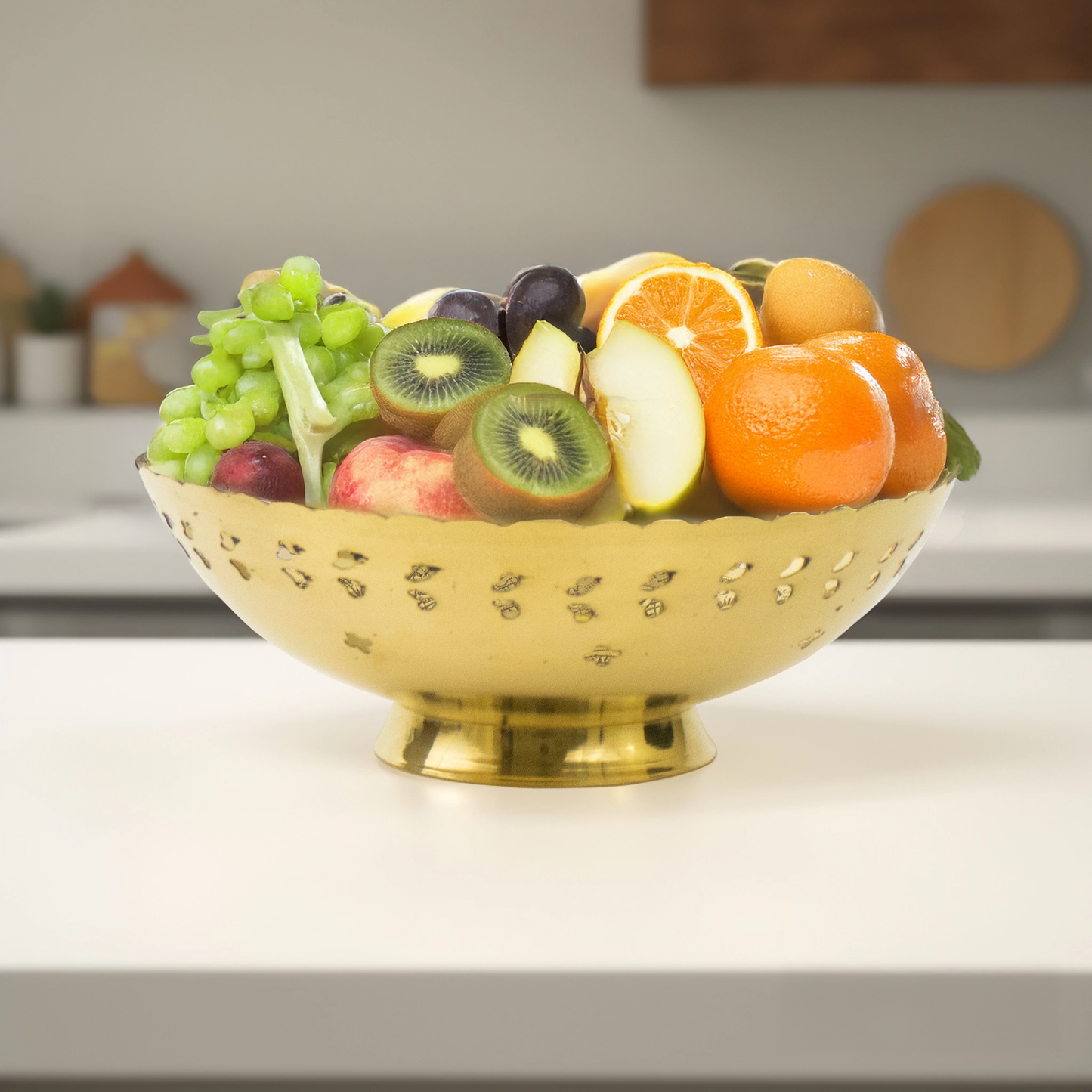 Brass Fruit Bowl