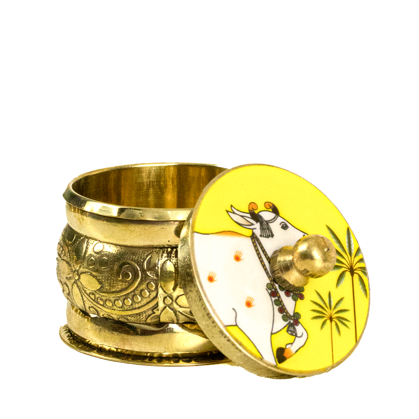 Kukuma Chimizhil-Gomatha Design (Kumkum Chimizh Gau Mata)
