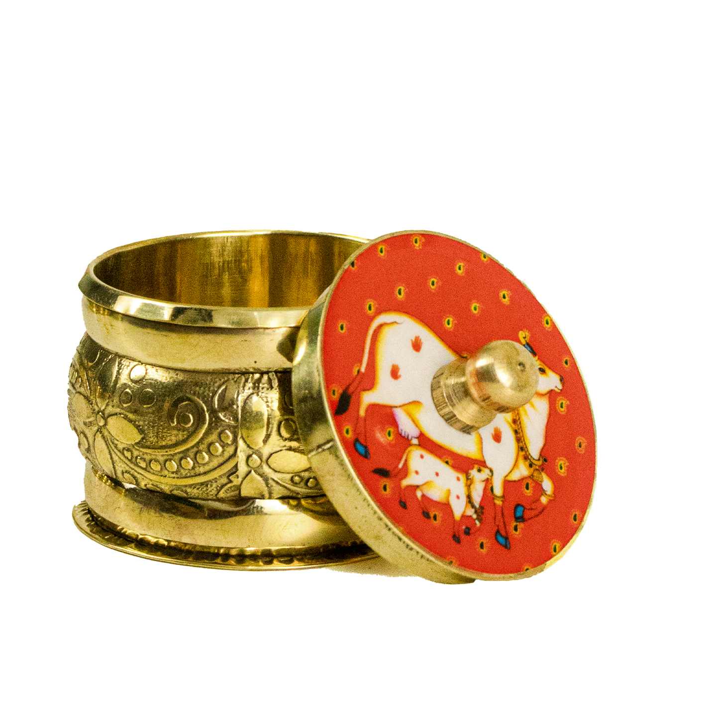 Kukuma Chimizhil-Gomatha Design (Kumkum Chimizh Gau Mata)