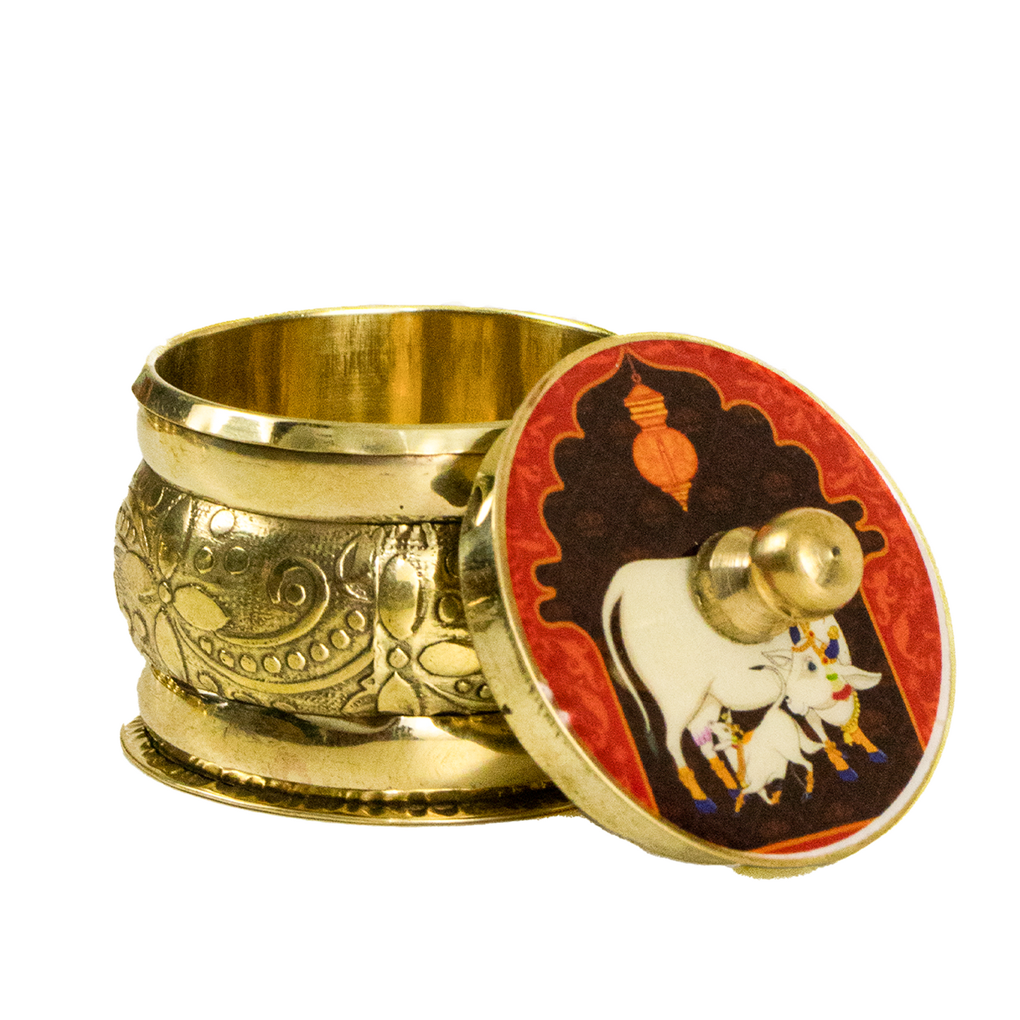Kukuma Chimizhil-Gomatha Design (Kumkum Chimizh Gau Mata)