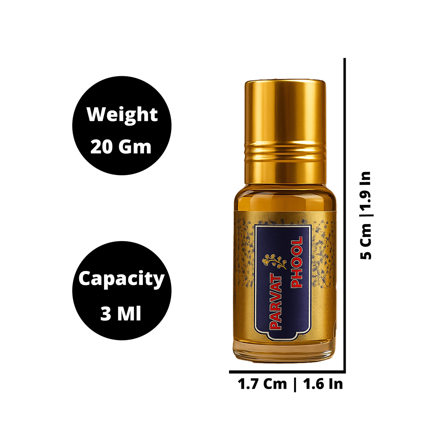 Javadhu Roll-On 3ml Parvat Phool