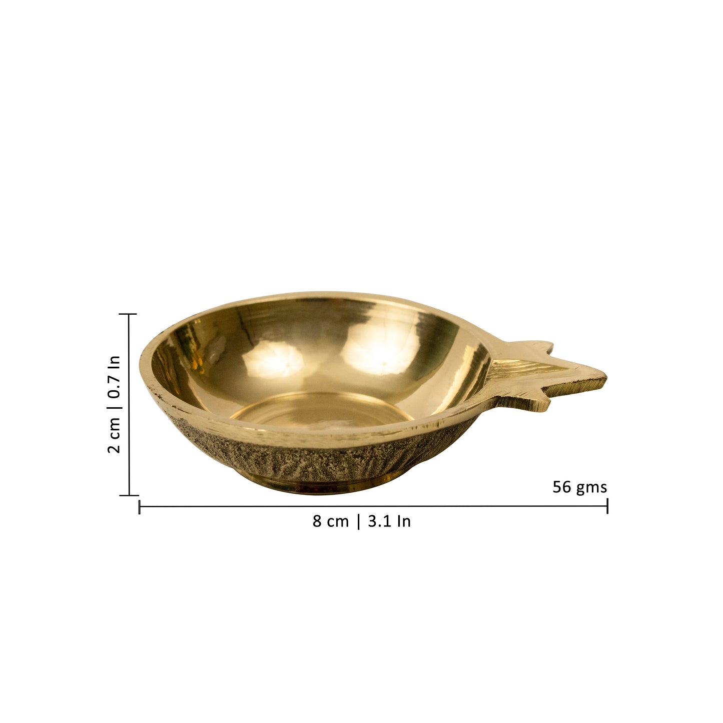Brass Agal Vilakku (Pital Agal Deepak)