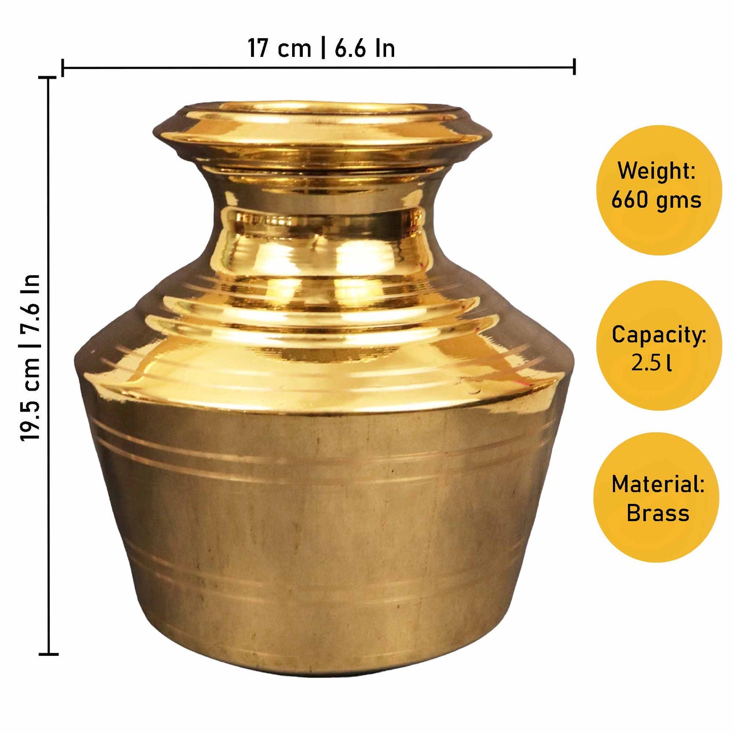 Brass Water Pot Kudam