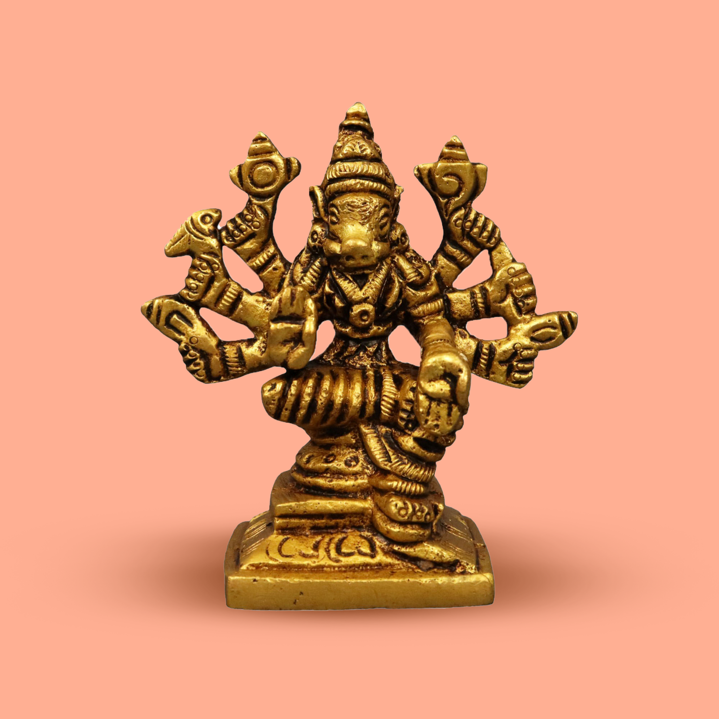 Brass Varagi Idol (Pital Varahi Devi Murti)