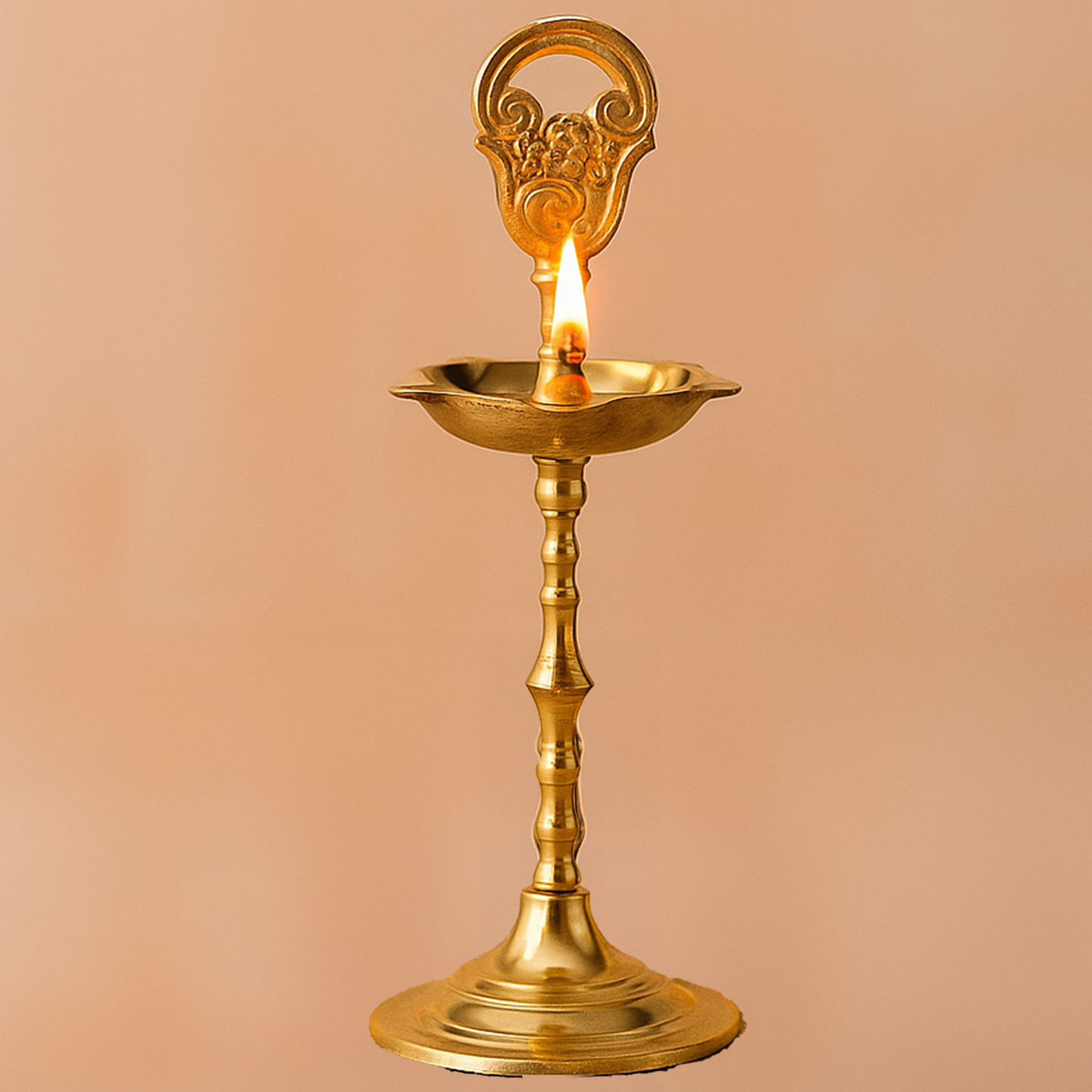 Brass OM Sakthi Kuthu Vilaku (Pital Aum Shakti Deepak)