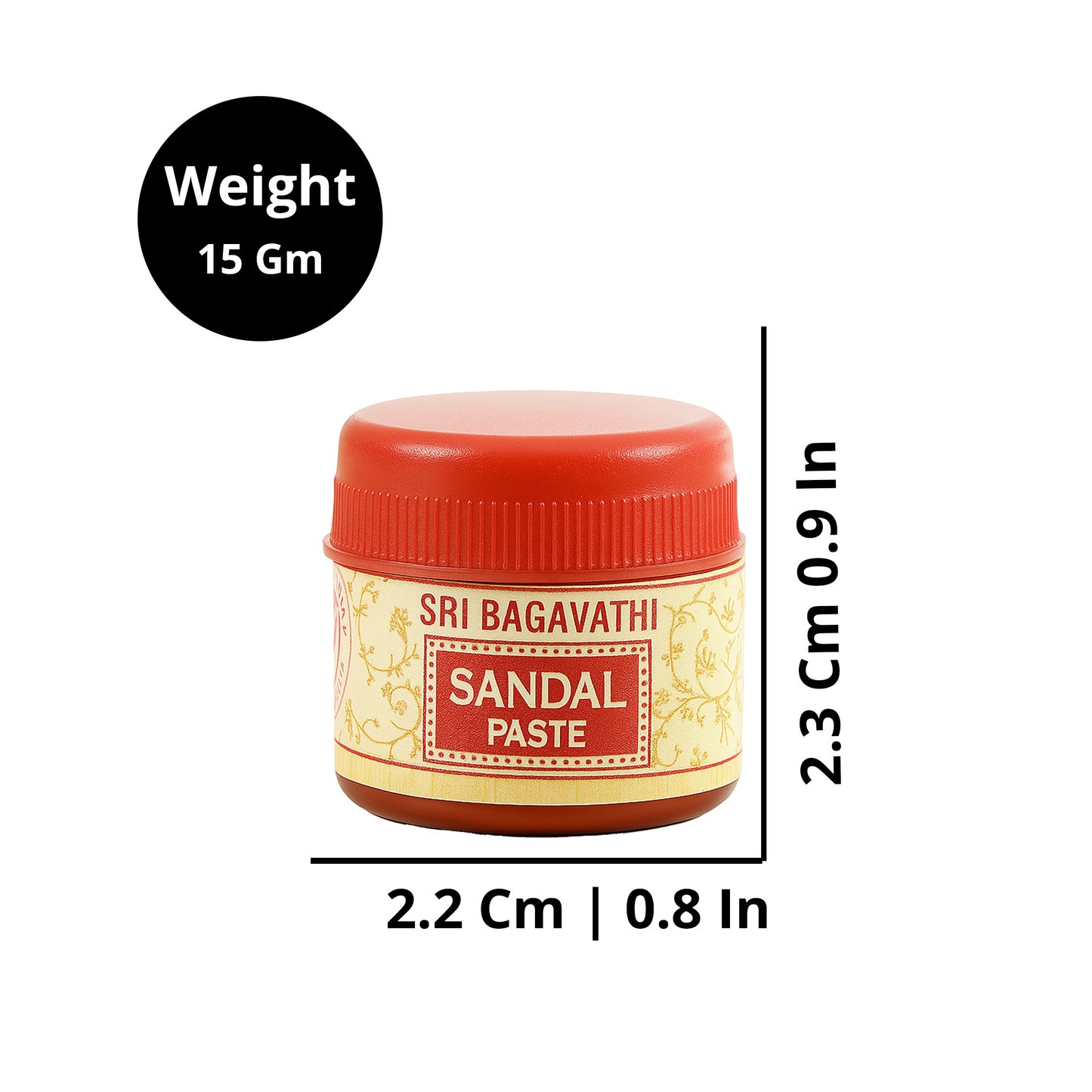 Javadhu paste sandal 2g