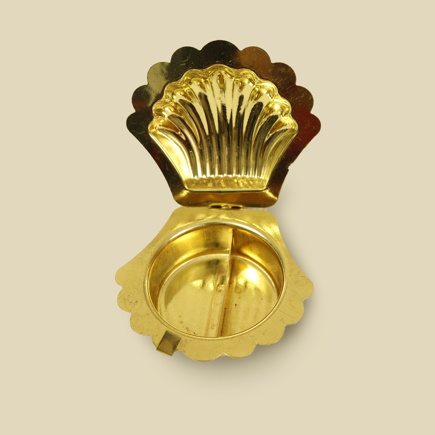 Peacock Design Kumkum Holder small