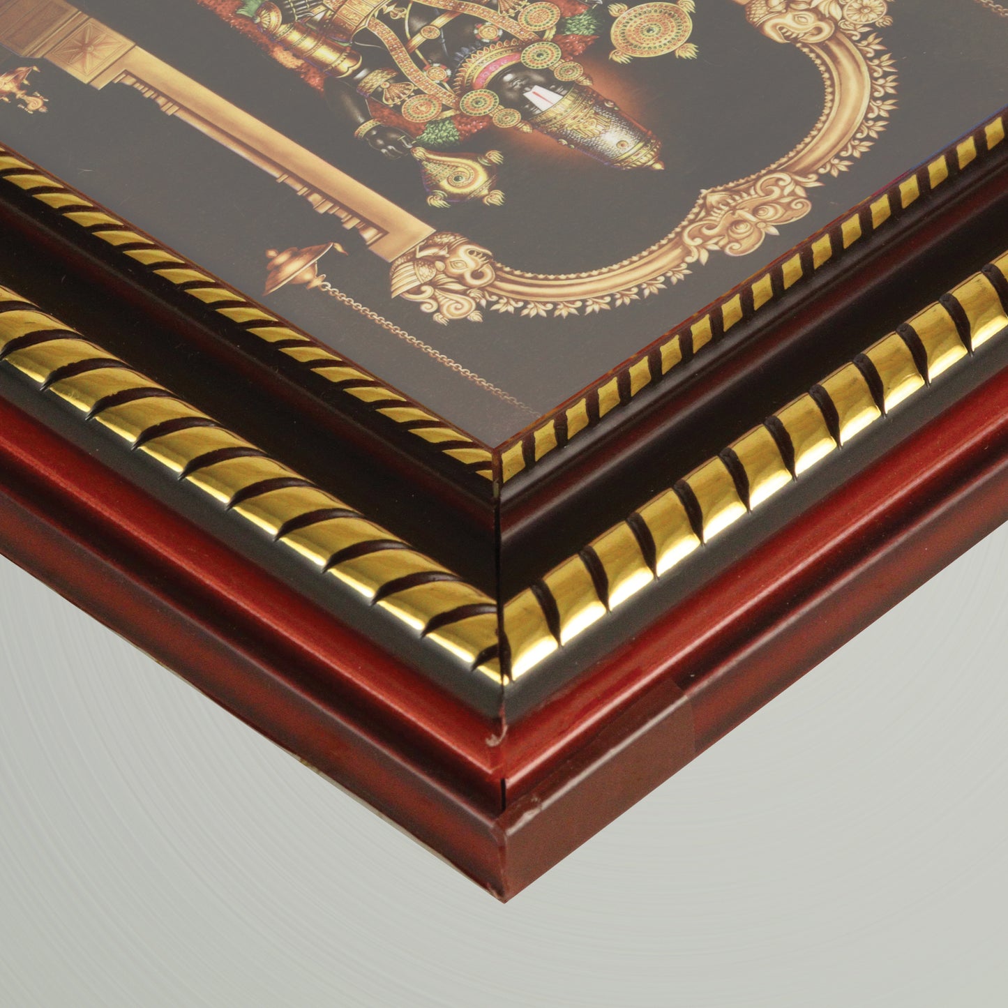Djuize PlasticGold God photo frame perumal model-2