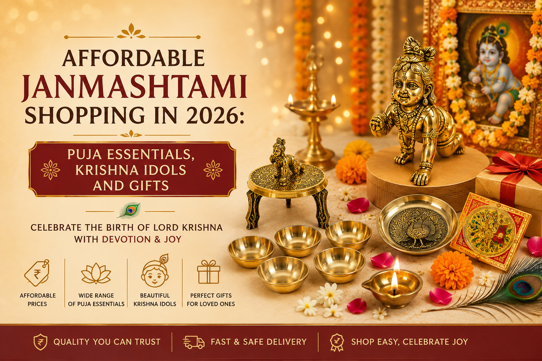 Affordable Janmashtami Shopping in 2026: Puja Essentials, Krishna Idols and Gifts