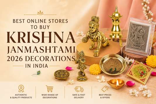Best Online Stores to Buy Krishna Janmashtami 2026 Decorations in India