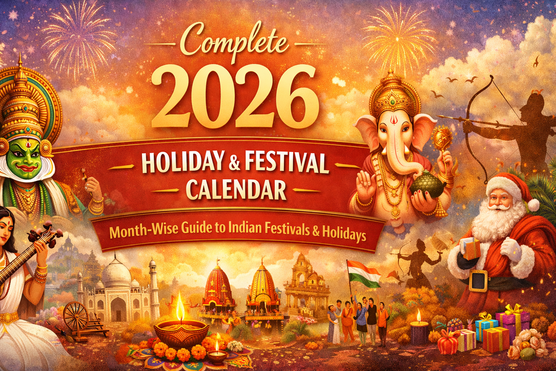 Complete 2026 Holiday Festival Calendar (Month-Wise Guide)