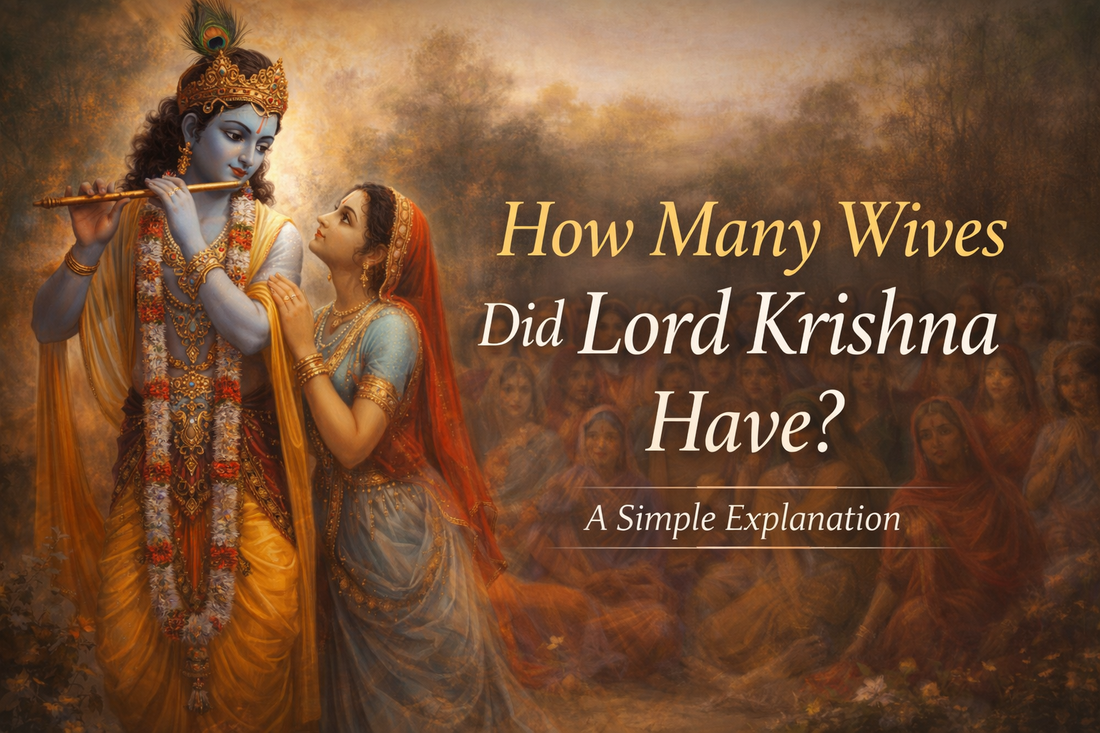 How many wives did Lord Krishna have?