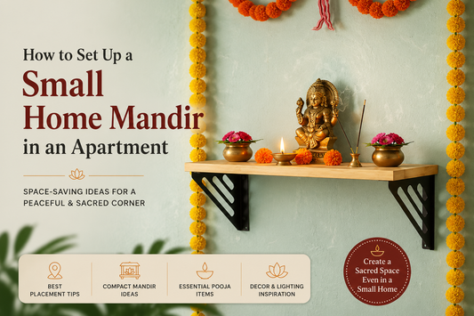 How to Set Up a Small Home Mandir in an Apartment