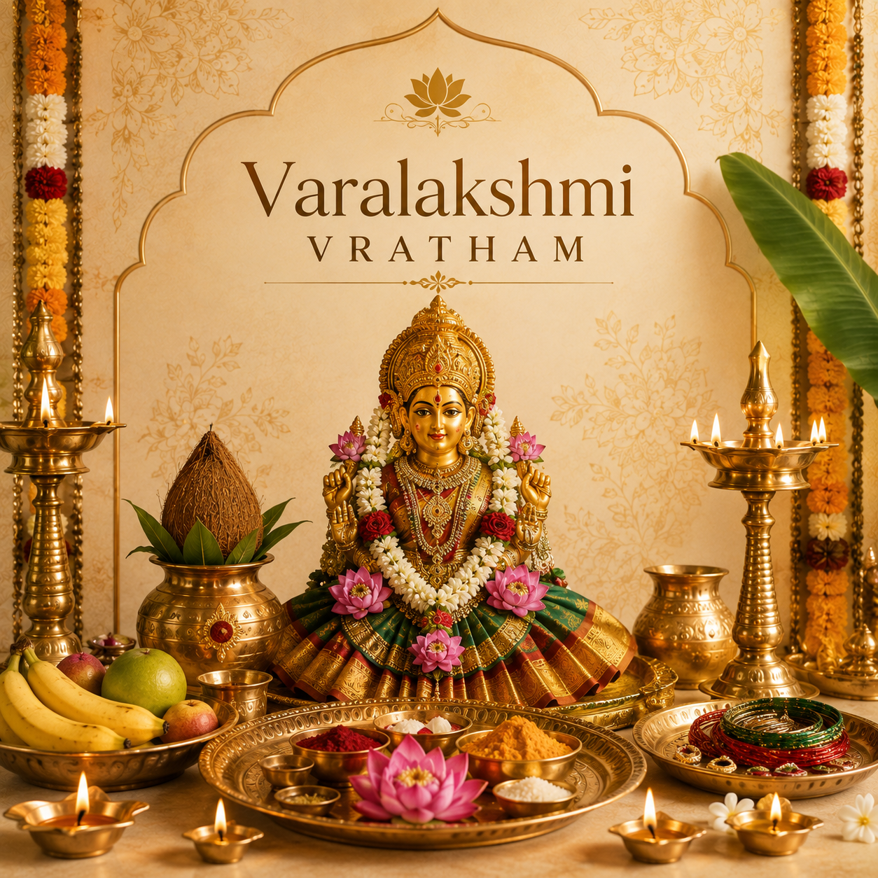 Varalakshmi Vratham Pooja Essentials – Pujalane